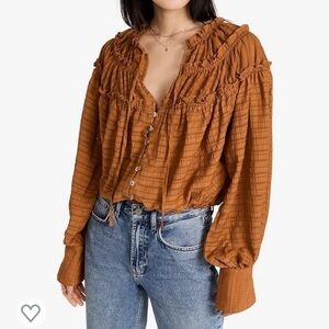 Free People Hailey Blouse